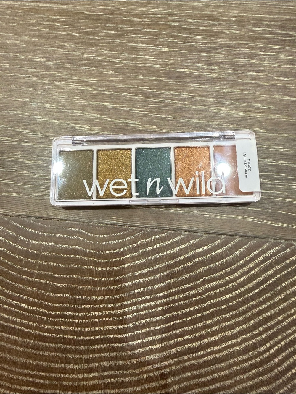 NWT Coloricon Wet n Wild my lucky charm Shimmer Eyeshadow Palette